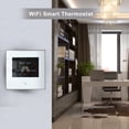 thumbnail image 2 of WiFi Smart Thermostat Temperature Controller Weekly Programmable Touch Control/Mobile App/Voice Control Compatible with Alexa/Google Home, Suitable for 16A Electric Floor Heating, 2 of 8
