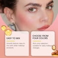 thumbnail image 2 of FcBaudy Blush for Cheeks, Rose Powder Blush Ultimate Blurring Setting Powder Color Correcting Powders Red mud, 2 of 4
