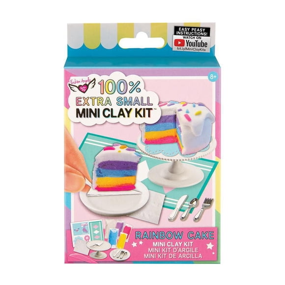 Fashion Angels 100% Extra Small Rainbow Cake Mini Clay Kit