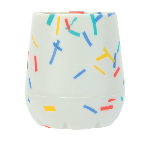 Nuby Gobelet d'Entraînement en Silicone Confettis/arrosages pour Bébé: 2oz