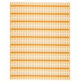 thumbnail image 2 of Loose Leaf Rings, Easy To Install Plastic Binding Spine With 12mm Inner Diameter For Home Or School Use Orange, 2 of 8