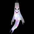 thumbnail image 1 of Hbdhejl Halloween Windsocks With White Led String Lights 47.2 Inch Light Up Hanging Outdoor Halloween Decorations Battery Operated Waterproof For Halloween Party Yard Decor, 1 of 4