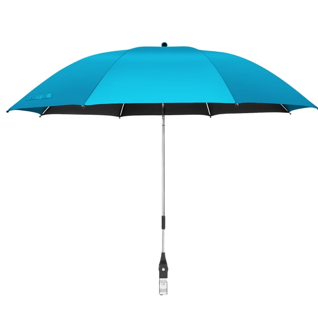 Chaise de Plage de Camping Portable avec Parasol Détachable, Chaise Pliante avec Accessoire pour Parasol pour la Pêche en Plein Air et la Détente à la Plage, Parasol à Inclinaison Réglable Style A