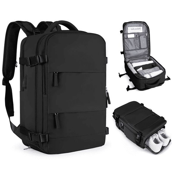 EASTIN Large Travel Backpack Women  Carry On Backpack Hiking Backpack Waterproof Outdoor Sports Rucksack Casual Daypack School Bag
