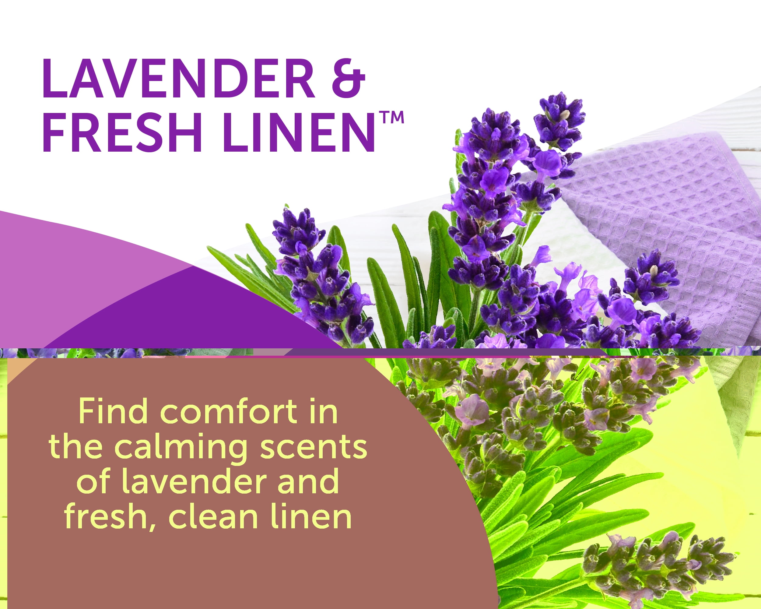 Bright Air Super Odor Eliminator Air Freshener, Lavender & Fresh Linen, 14oz