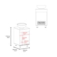 thumbnail image 3 of FM FURNITURE Loli Bathroom Vanity with Integrated Sink White, 3 of 7