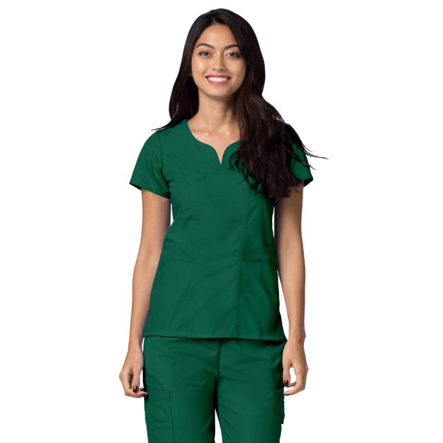 Adar Blouses Médicales Universelles pour Femmes - Haut de Blouse Charmant Incurvé