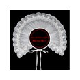 thumbnail image 4 of INSPIRE CHIC Collier Détachable Faux, Mini Cape Col Ras du Cou Faux Dickey pour Blouse Blanc-1(Lacets Blancs), 4 of 5