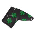 thumbnail image 2 of Golf Putter Head Cover, Thick Plush Lining Protective Golf Blade Putter Cover  for Outdoor White,Black, 2 of 7