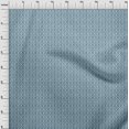 thumbnail image 4 of oneOone Georgette Viscose Light Blue Fabric Floral Craft Projects Decor Fabric Printed By The Yard 42 Inch Wide, 4 of 5