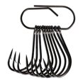 thumbnail image 2 of Eagle Claw QL6PGH-2 Laser Sharp Drop Shot Hook, Platinum Black finish, 10 hooks/pack, 2 of 2