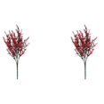 thumbnail image 3 of mmirethe 2x Artificial Plant And Wide Range Of Uses For Any Space Realistic red 2Set, 3 of 6