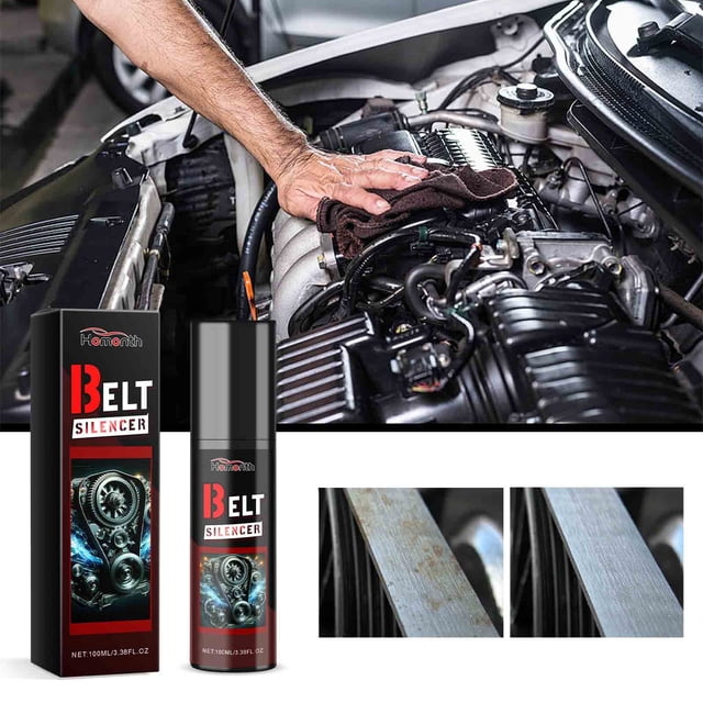 Apmemiss Christmas Clearance Automotive Engine Belt Silencer Automotive Engine Belt Rattle Elimination Maintenance Lubricant 100ml