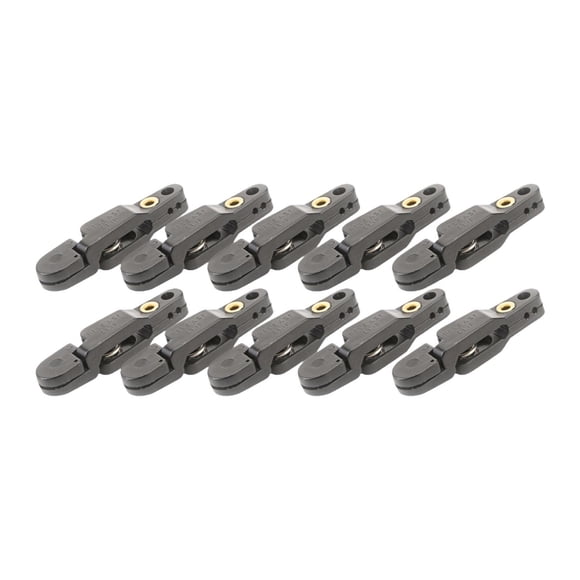 jinwen 10 Pcs Clips de Dégagement de Downrigger Libération de Ligne pour Rabot de Cerf-Volant Planche Poids Noir