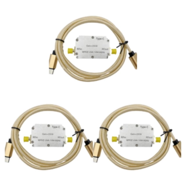 Wweixi Metal Experience Sound Durable Power Amplifiers Repair Power Amplifiers Module Compatible 3Set