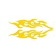 thumbnail image 1 of DIY Flame Vinyl Decal Sticker Waterproof For Car Motorcycle Gas Tank Fende, 1 of 5