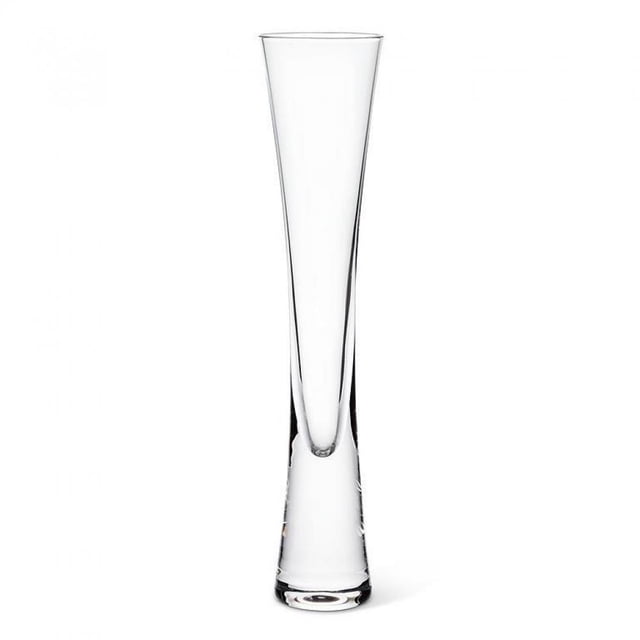 Ensemble de 4 Taies Épaisses Flûte Moderne en Verre