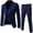 Navy, variant on Clearance! Hontri Men’S Suit Slim 3 Piece Suit Business Wedding Party Jacket Vest & Pants Coat Suits for Men Navy S