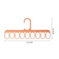 thumbnail image 2 of ZheElen 3PCS Clothes Hangers Nine Holes Multifunctional Space Saving Cascading Hanger Drying Racks Closet Wardrobe Laundry Underwear, 2 of 6