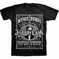 thumbnail image 1 of Johnny Cash Unisex T-Shirt Music Rebel, 1 of 3