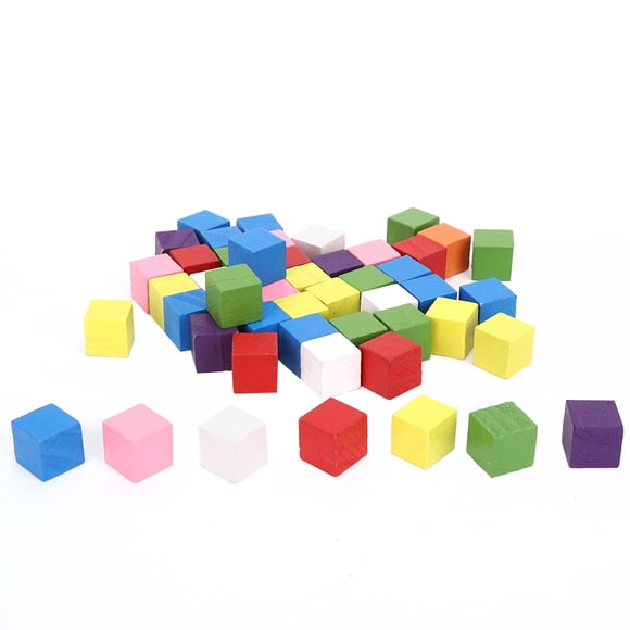 Jeu de Blocs de Couleur, Simple à Jouer Trois Styles de Bloc de Couleur Jouet, Bois de Pin pour Enfants pour Enfants