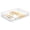 White, variant on Costway Full Size Floor Bed with Full Length Safety Guardrails & Door for Boys, Girls Gray