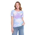 thumbnail image 1 of Iyla Women'S Printed Jacquard T-Shirt, 1 of 6