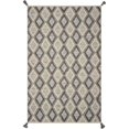 thumbnail image 1 of HomeRoots 349796 5 x 7 ft. Polyester Slate & Beige Area Rug, 1 of 1
