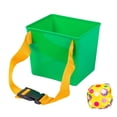thumbnail image 2 of KLKCMS Seaux Poire Jeu de Lancer, Sacs de Sable à Lancer dans un Seau pour Enfants, Seaux Verts Intérieur Extérieur, 2 of 9