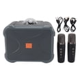 thumbnail image 2 of Haut-parleur Sans Fil, Ensemble de Machine de Karaoké Son Riche Micro Double Portable Élégant pour Adultes pour Voyage, 2 of 7