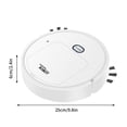 thumbnail image 3 of Boovnll Humidifiers for Bedroom, Robot Vacuum Cleaner Strong Suction Slim Robotic Vacuum Cleaner with Low Noise Vacuum Robot Sweeping Home Carpet Cleaner for Hard Floors Robot Sweeper, Humidifier, 3 of 4