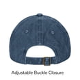 thumbnail image 2 of ZICANCN Adjustable Baseball Cap Women, Alphabet M Pattern Hats for Men Adult Washed Cotton Denim Baseball Caps Fashion, Navy Blue, 2 of 6