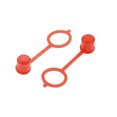 thumbnail image 2 of Unique Bargains M6 Red Rubber Nipple Grease Fitting Dust Cap Bleeder Screw Cover for Car 100pcs, 2 of 3