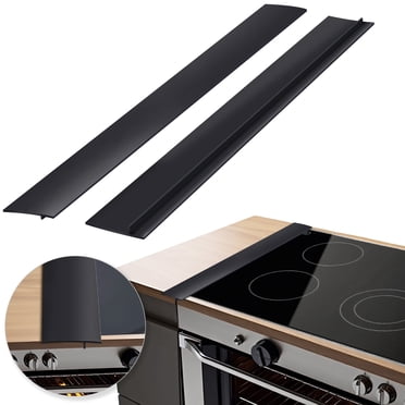 ENOKING Stove Counter Gap Cover, 2 Pack Kitchen Silicone Oven Gap Filler, 21 Inches Countertop Strips Gap Guard, Easy to Clean
