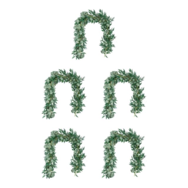 mmirethe Widely Application Garland Easy Care For Lifelike Looking Decoration 2m 5Set