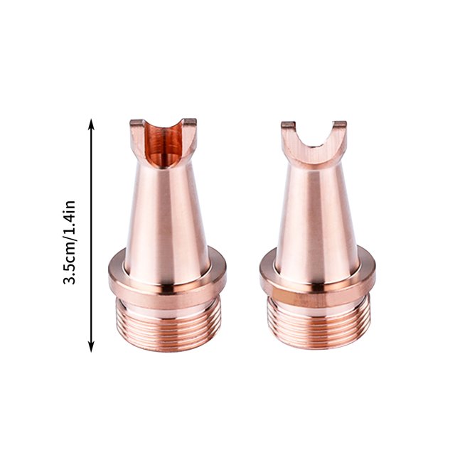 Vwrxbz Handheld Welding Nozzle Super Powerful Weiye Welding Machine Accessories Copper Lens