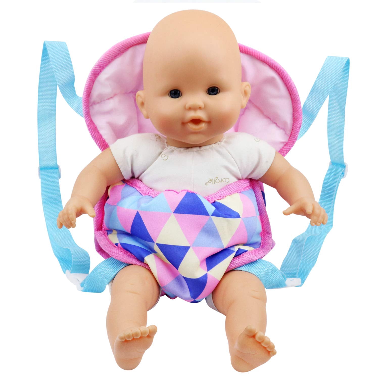 Amerteer Sac à Dos Porte-Bébé pour Poupée - Convient aux Poupées de 18 Pouces