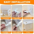 thumbnail image 4 of 2.5G Home Plastic Beverage Dispenser, Refrigerator Water Pitcher Leakage Proof Drink Container, Water Filter for Fridge, Storage Organization for Hot/Cold Lemonade Juice Beverage Jar Ice Tea Kettle, 4 of 5