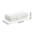 thumbnail image 3 of Plastic Pill Cutter Divider Box | Tablet Splitter and Organizer for Medication | Adjustable Medicine Dispenser for Home, Travel, and Outdoor Use, 3 of 5