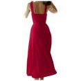 thumbnail image 3 of Timegard Robes d'Été pour Femmes à Larges Bretelles, Encolure Carrée, Sans Manches, Couleur Unie, Coupe Ajustée, Décontractée, Confortable, 3 of 6