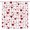 Red White, variant on Valentine''s Day Shower Curtain Black White Love Heart Sweetheart Romantic Couple Bathroom Decor Curtain with Hooks,Black White