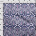thumbnail image 2 of oneOone Georgette Viscose Fabric Big Motif Ikat Printed Craft Fabric BTY 42 Inch Wide, 2 of 4