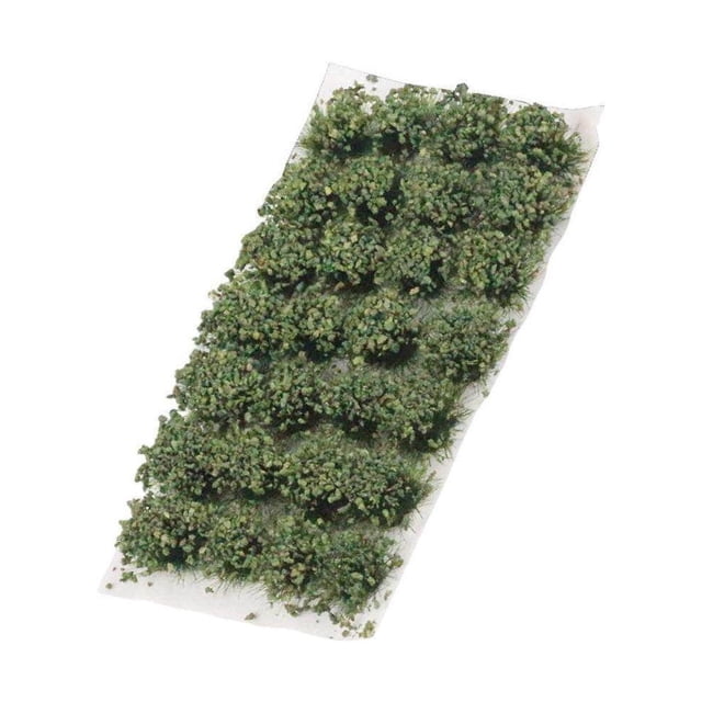 Xingzhi 28 PCS Gazon Touffes Auto-Adhésif Sable Table Modèle Paysage Vert Foncé