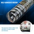 thumbnail image 4 of Tachiuwa Aquarium Background Underwater 3D Prints Poster Tank Single Sided Sticker B 61x30cm, 4 of 8