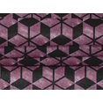 thumbnail image 4 of oneOone Velvet Pink Fabric Geometric Craft Projects Decor Fabric Printed By The Yard 58 Inch Wide, 4 of 5