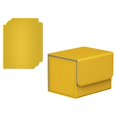 thumbnail image 2 of Card Deck Box with Closure Collectible Cards Container Card Holder Yellow, 2 of 8