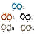 thumbnail image 2 of Ruiboury 2pièce Aluminium avant C-Hub Roulette Bloc pour Axial 1/10 JR ROCK RACER 90026 Améliorer Voiture RC Orange 1Set, 2 of 6