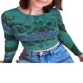thumbnail image 3 of MesaSe T-shirt Manches Longues Imprimé à Manches Longues pour Femmes, 3 of 5