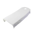 thumbnail image 2 of GUOOL Beauty Bed Toweling Cover Massage SPA Table Bed Flat Sheets With Hole White, 2 of 9