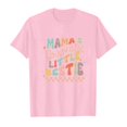 thumbnail image 4 of PMVFHDE T-Shirts Graphiques à Manches Courtes pour Fille, T-Shirts pour Filles, Robe tee-Shirt, Hauts d'Été pour Fille, Impression de Goût pour Filles, Col Rond, T-Shirt de Loisirs Ample à Manches Courtes Rose, 6-7 Ans, 4 of 4